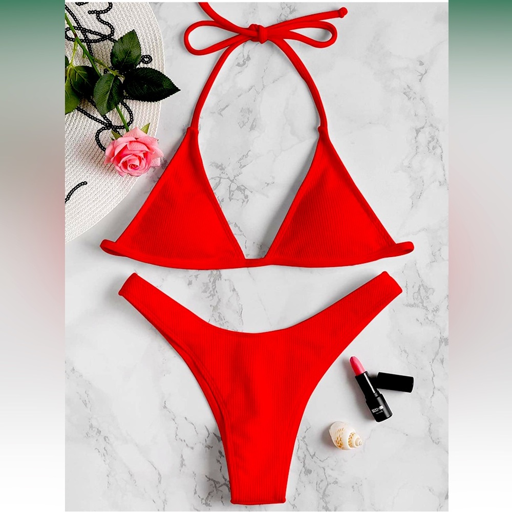 Zaful Red Bikini - S